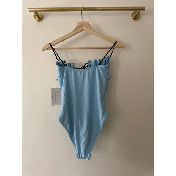 BABEN NWT Antoinette One Piece in Blue & Black Size Medium - Picture 4 of 5